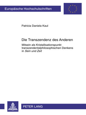 cover image of Die Transzendenz des Anderen
